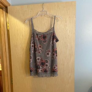 Tank and cardigan; only worn a couple times